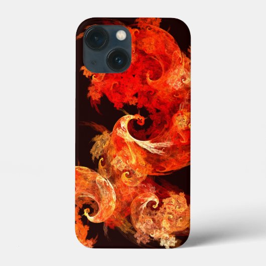 Abstracte kunst voor dansende vuurvogels Case-Mate iPhone case (Achterkant)