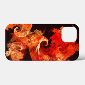 Abstracte kunst voor dansende vuurvogels Case-Mate iPhone case (Achterkant (horizontaal))