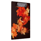 Abstracte kunst voor dansende vuurvogels klembord (Rechts)