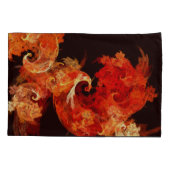 Abstracte kunst voor dansende vuurvogels kussensloop (Achterkant)