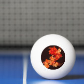 Abstracte kunst voor dansende vuurvogels pingpongbal (Net)