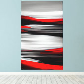 Abstracte kunst voor hedendaagse schilderijen in R Canvas Afdruk (Insitu (Houten vloer))