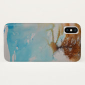 Abstracte kunst voor het schilderen van het landsc Case-Mate iPhone case (Achterkant (horizontaal))
