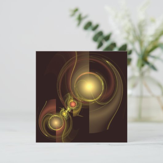 Abstracte kunst voor intieme verbinding (Staand voorkant)