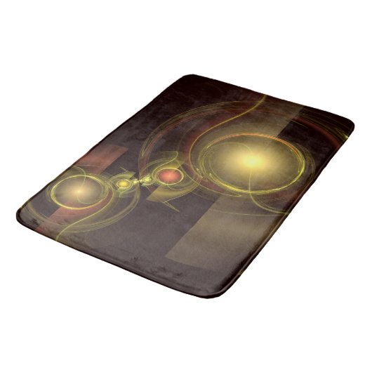 Abstracte kunst voor intieme verbinding badmat (Gekanteld)