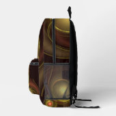 Abstracte kunst voor intieme verbinding bedrukte rugzak (Rechts)