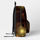 Abstracte kunst voor intieme verbinding bedrukte rugzak (Links)