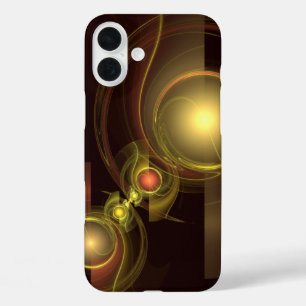Abstracte kunst voor intieme verbinding iPhone 16 plus hoesje