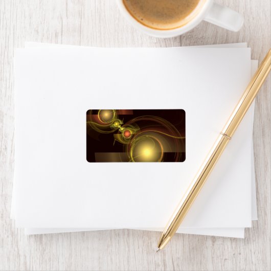 Abstracte kunst voor intieme verbinding etiket (Insitu)