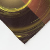 Abstracte kunst voor intieme verbinding fleece deken (Hoek)