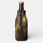 Abstracte kunst voor intieme verbinding flesjeskoeler (Fles Achterkant)
