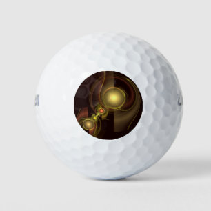 Abstracte kunst voor intieme verbinding golfballen