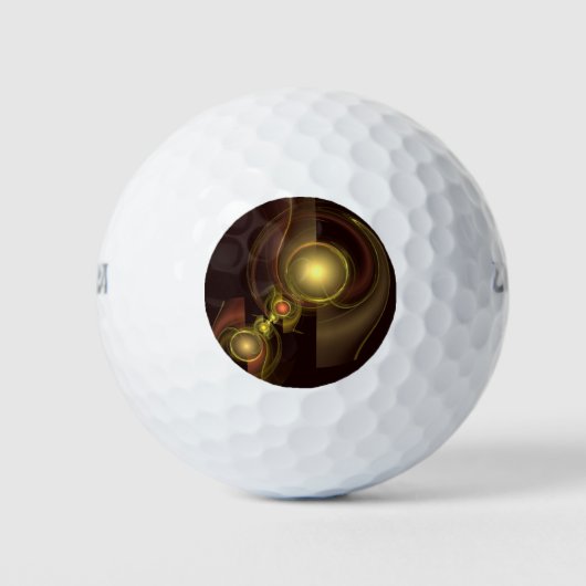 Abstracte kunst voor intieme verbinding golfballen (Voorkant)