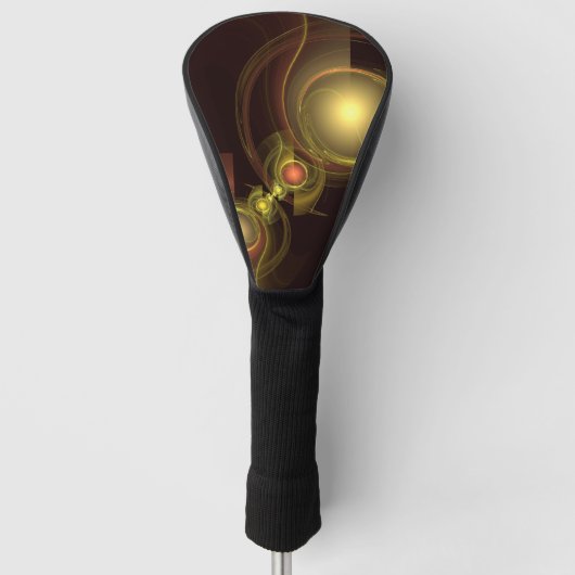 Abstracte kunst voor intieme verbinding golfheadcover (Voorkant)