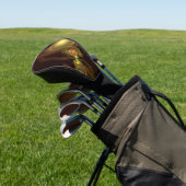 Abstracte kunst voor intieme verbinding golfheadcover (Insitu)