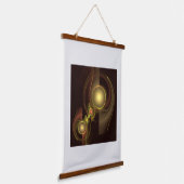 Abstracte kunst voor intieme verbinding hangend wandkleed (Gebogen)
