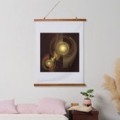Abstracte kunst voor intieme verbinding hangend wandkleed (Slaapkamer)