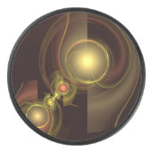 Abstracte kunst voor intieme verbinding hockey puck (Voorkant)