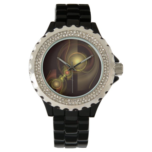 Abstracte kunst voor intieme verbinding horloge (Voorkant)