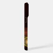 Abstracte kunst voor intieme verbinding iPhone hoesje (Rechterkant)