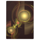 Abstracte kunst voor intieme verbinding klembord (Achterkant)