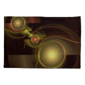 Abstracte kunst voor intieme verbinding kussensloop (Achterkant)