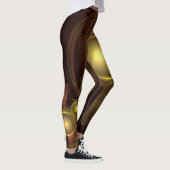 Abstracte kunst voor intieme verbinding leggings (Rechts)