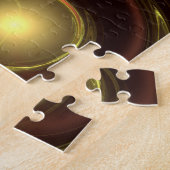 Abstracte kunst voor intieme verbinding legpuzzel (Zijkant)