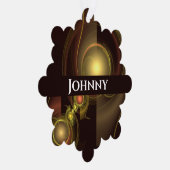 Abstracte kunst voor intieme verbinding ornament kaart (Rechts)