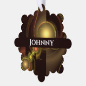 Abstracte kunst voor intieme verbinding ornament kaart (Links)