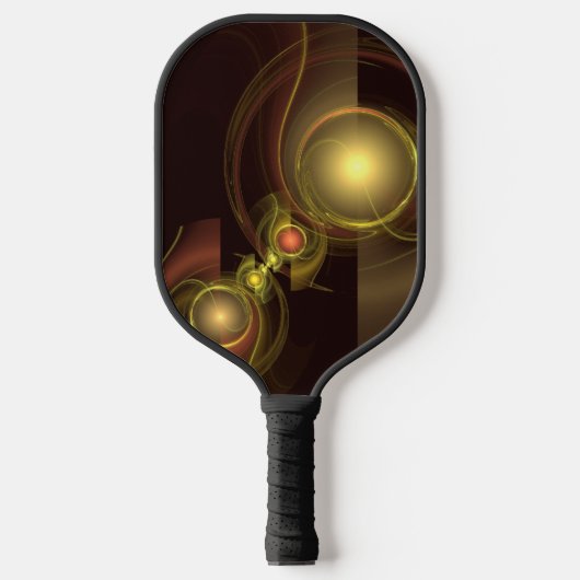 Abstracte kunst voor intieme verbinding pickleball paddle (Voorkant)