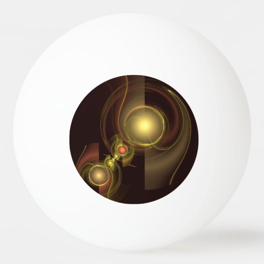 Abstracte kunst voor intieme verbinding pingpongbal (Voorkant)