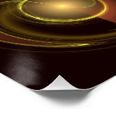 Abstracte kunst voor intieme verbinding poster (Hoek)