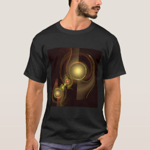 Abstracte kunst voor intieme verbinding t-shirt