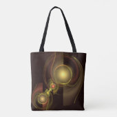 Abstracte kunst voor intieme verbinding tote bag (Achterkant)