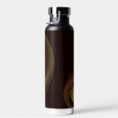 Abstracte kunst voor intieme verbinding waterfles (Rechts)