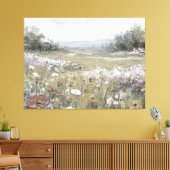 Abstracte kunst voor moderne boerderijstijl canvas afdruk (Insitu (Woonkamer))
