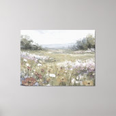 Abstracte kunst voor moderne boerderijstijl canvas afdruk (Voorkant)