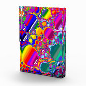 Abstracte kunst voor regenboogblast fotoblokken (Rechts)