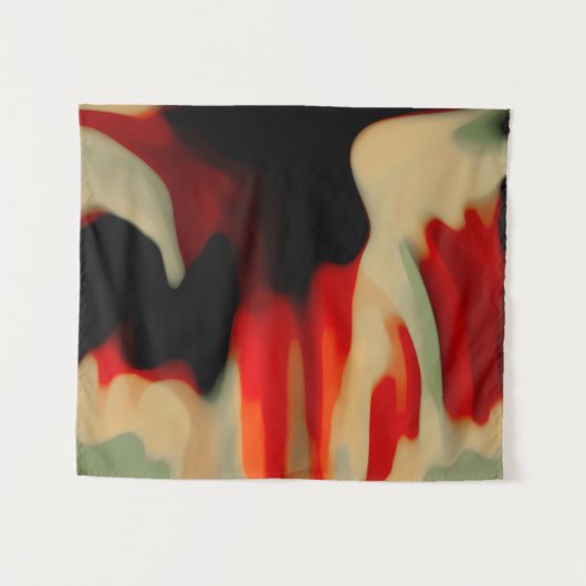 Abstracte kunst wandkleed (Voorkant (horizontaal))