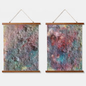Abstracte Kunst Wandtapijt Set van 2 Hangend Wandkleed (Dubbel)