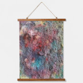 Abstracte Kunst Wandtapijt Set van 2 Hangend Wandkleed (Voorkant 2)