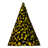 Abstracte kunst: Waterverf Creatieve Vlekken. Feesthoedjes (Rechts)