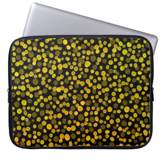 Abstracte kunst: Waterverf Creatieve Vlekken. Laptop Sleeve