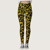 Abstracte kunst: Waterverf Creatieve Vlekken. Leggings (Voorkant)