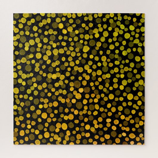 Abstracte kunst: Waterverf Creatieve Vlekken. Legpuzzel (Verticaal)