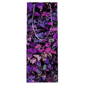 Abstracte Kunst Wijn Cadeautas (Achterkant)