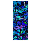 Abstracte Kunst Wijn Cadeautas (Voorkant)