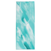 Abstracte Kunst Wijn Cadeautas (Achterkant)