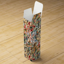 Abstracte Kunst Wijncadeau Box